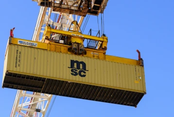Cranes in action PortConnect